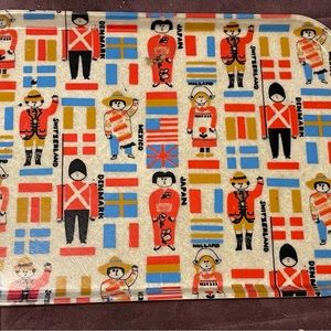 SiLite vintage world tray